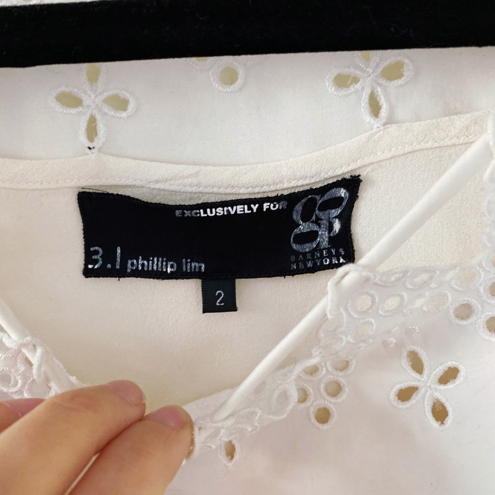 3.1 PHILLIP LIM | White Swing Dress Pockets and cut out detail rare - Picture 3 of 5